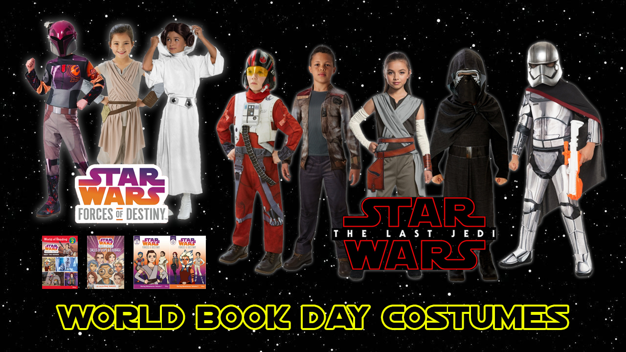 Star Wars Costumes for World Book Day 2018